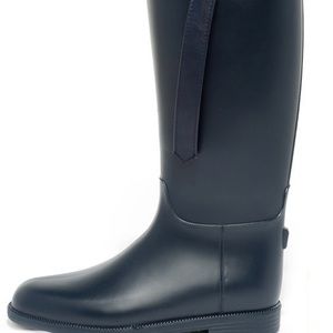 Dirty Laundry Riff Raff Black Rain Boots NWOB